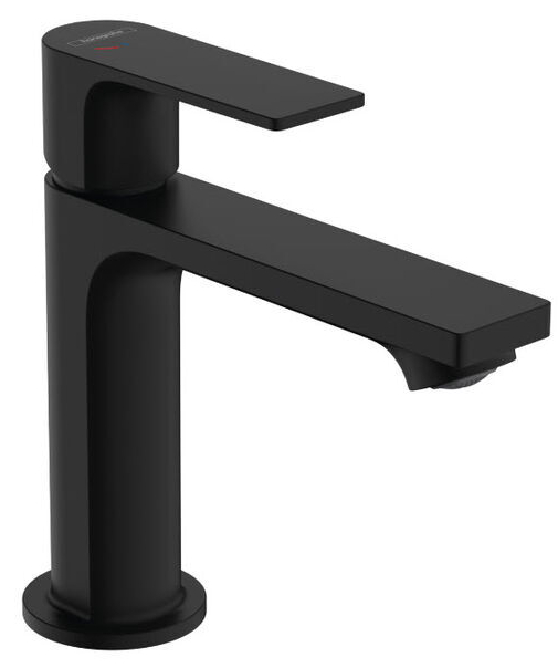 Umyvadlová baterie Hansgrohe Rebris E (72559670) / s výpustí / matná černá Varianta: ivi1