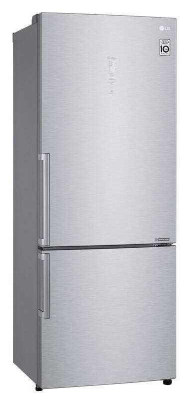 Kombinovaná chladnička LG GBB569NSAFB / 451 l / 7 kg/24 hod. / LED displej / nerez Varianta: ivi1