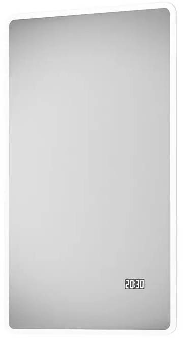Zrcadlo s LED osvětlením DSK Silver Sintra / 45 x 70 cm / 20 W / neutrální bílá / stříbrná Varianta: ivi1