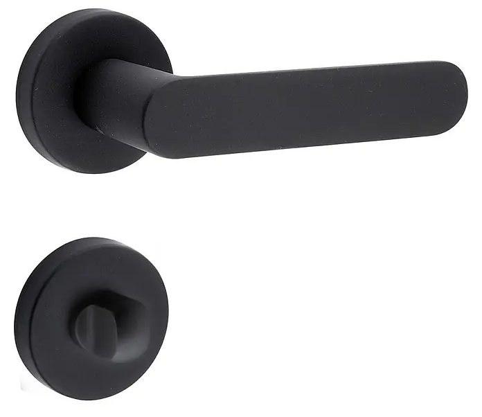 Dveřní kování Diamond Doors Black Edition Vancouver / pro dveře 38–45 mm / černá Varianta: ivi1