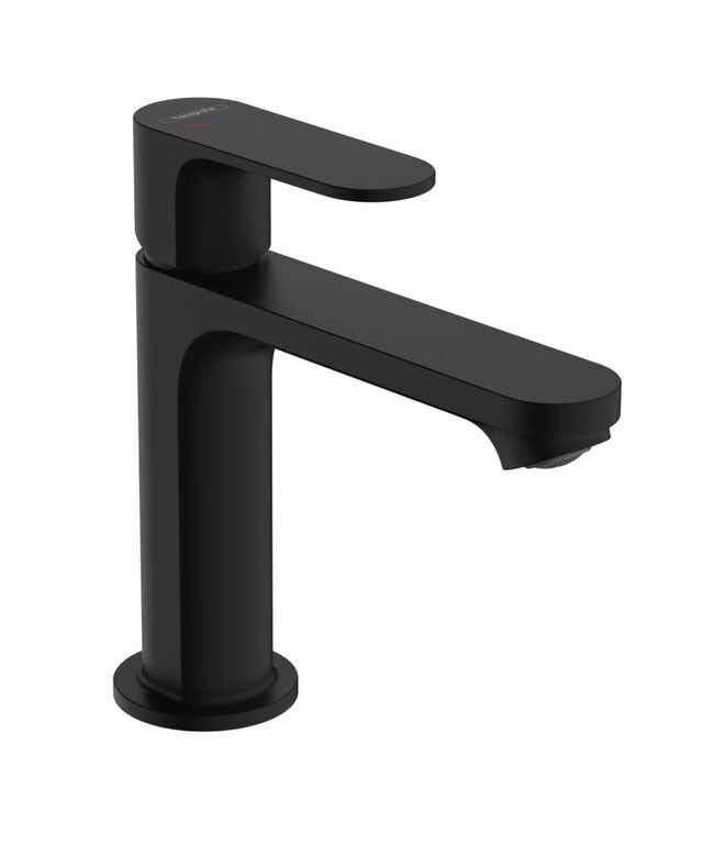 Umyvadlová baterie Hansgrohe Rebris S (72588670) / s výpustí / matná černá Varianta: ivi1