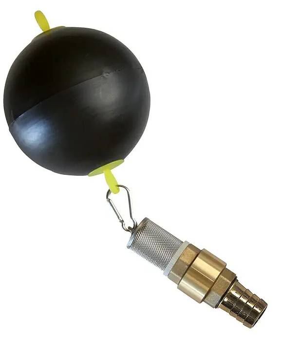 Sací filtr plovoucí Garantia / vhodné pro nádrže na dešťovou vodu 4Rain/Garantia / 1" (2,5 cm) konektor / černá Varianta: ivi1