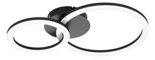 LED stropní svítidlo Eglo Parrapos-Z / 15 W / 2100 lm / ocel/plast / černá Varianta: ivi1