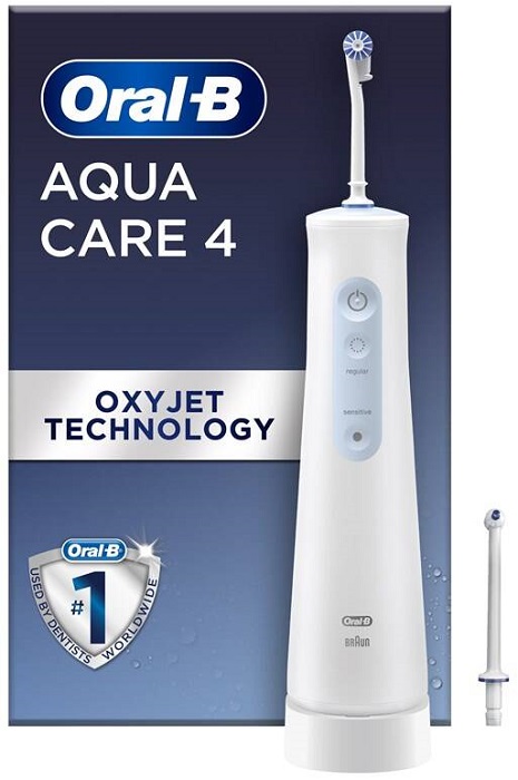 Ústní sprcha Oral-B AquaCare Series 4 Oxyjet / 200 ml / bílá Varianta: ivi1
