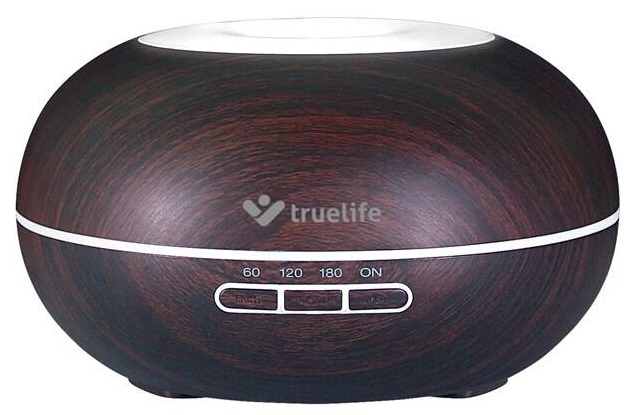 Aromadifuzér TrueLife D5 Dark / 300 ml / LED podsvícení / hnědá Varianta: ivi1