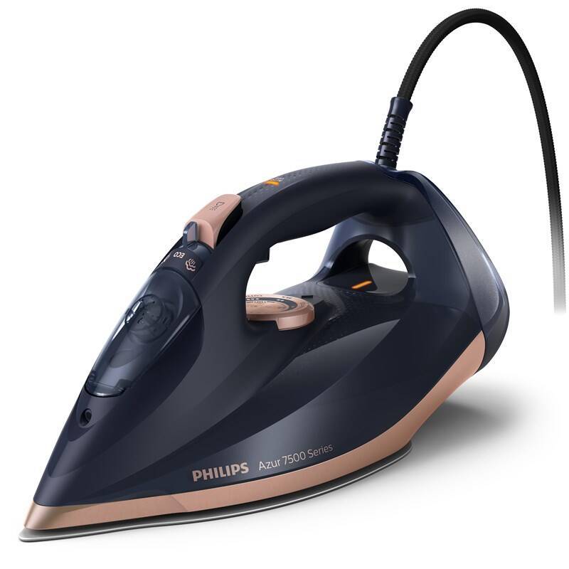 Žehlička Philips 7500 Series DST7510/80 / 3200 W / 0,3 l / 260 g/min. / granátová Varianta: ivi1