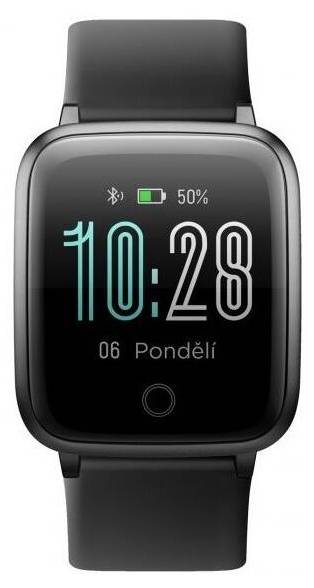 Chytré hodinky Umax U-Band P2-L / 1,3" (3,3 cm) TFT LCD displej / Bluetooth 4.2 / 240 x 240 px / černá Varianta: ivi1