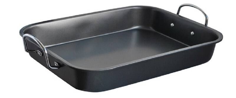 Pekáč s uchy Toro / 40 × 29 × 8,5 cm / šedá Varianta: ivi1