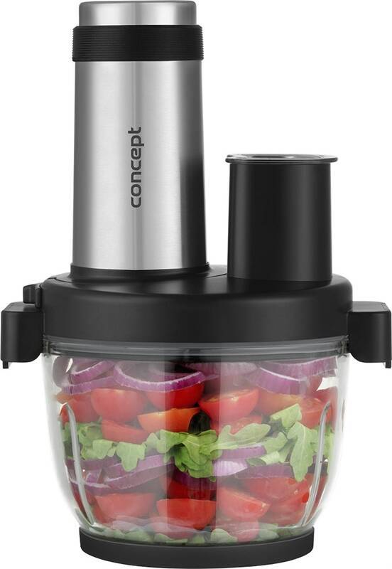 Sekáček potravin Concept RM3300 / 350 W / 2 l / 4 rychlosti / černá/stříbrná Varianta: ivi1