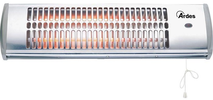 Infrazářič Ardes 437B / 1200 W / 2 stupně výkonu / stříbrná Varianta: ivi1