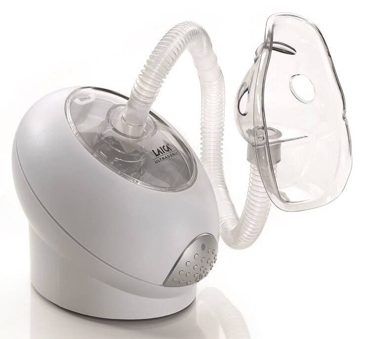 Inhalátor ultrazvukový Laica NE1001 / 0,4 ml/min. / 45 dB / 3,4 μm / bílá Varianta: ivi1