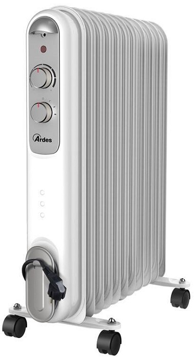 Olejový radiátor Ardes 4R11S / 2500 W / bílá Varianta: ivi1