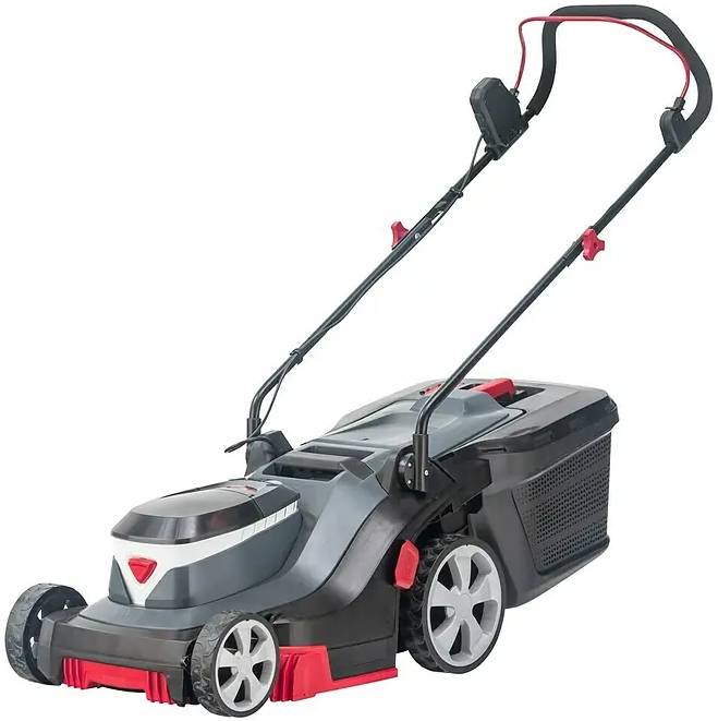 Aku sekačka na trávu AL-KO Bosch 3.82 Li Easy 18V SET / do 300 m² / šířka záběru 38 cm / černá / šedá / červená Varianta: ivi1