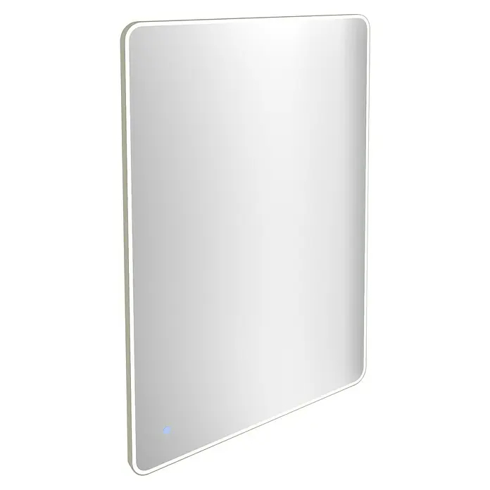 Zrcadlo s LED osvětlením Camargue Frame / 100 x 68 cm / 34 W / 4000 K / stříbrná Varianta: ivi1