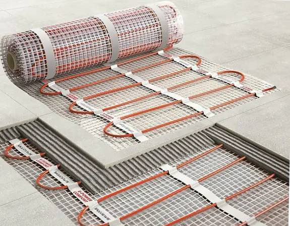 Podlahové vytápění Admiral E-Power Comfort / 2 x 0,5 m / 1 m² / 150 W / bílá/červená Varianta: ivi1