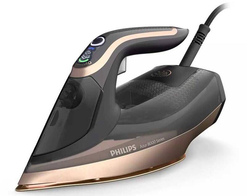 Žehlička Philips Azur 8000 Series DST8041/80 / 3000 W / 0,35 l / 80 g/min. / černá Varianta: ivi1