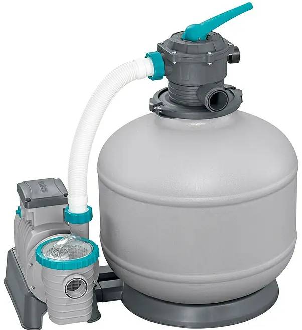 Písková filtrace Bestway / pro bazény až 39300 l / výkon 5 678 l/h / šedá / zelená Varianta: ivi3