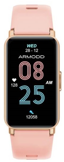 Chytré hodinky ARMODD Silentband 3 GPS / 1,45" / Bluetooth 5.0 / IP67 / růžová Varianta: ivi1