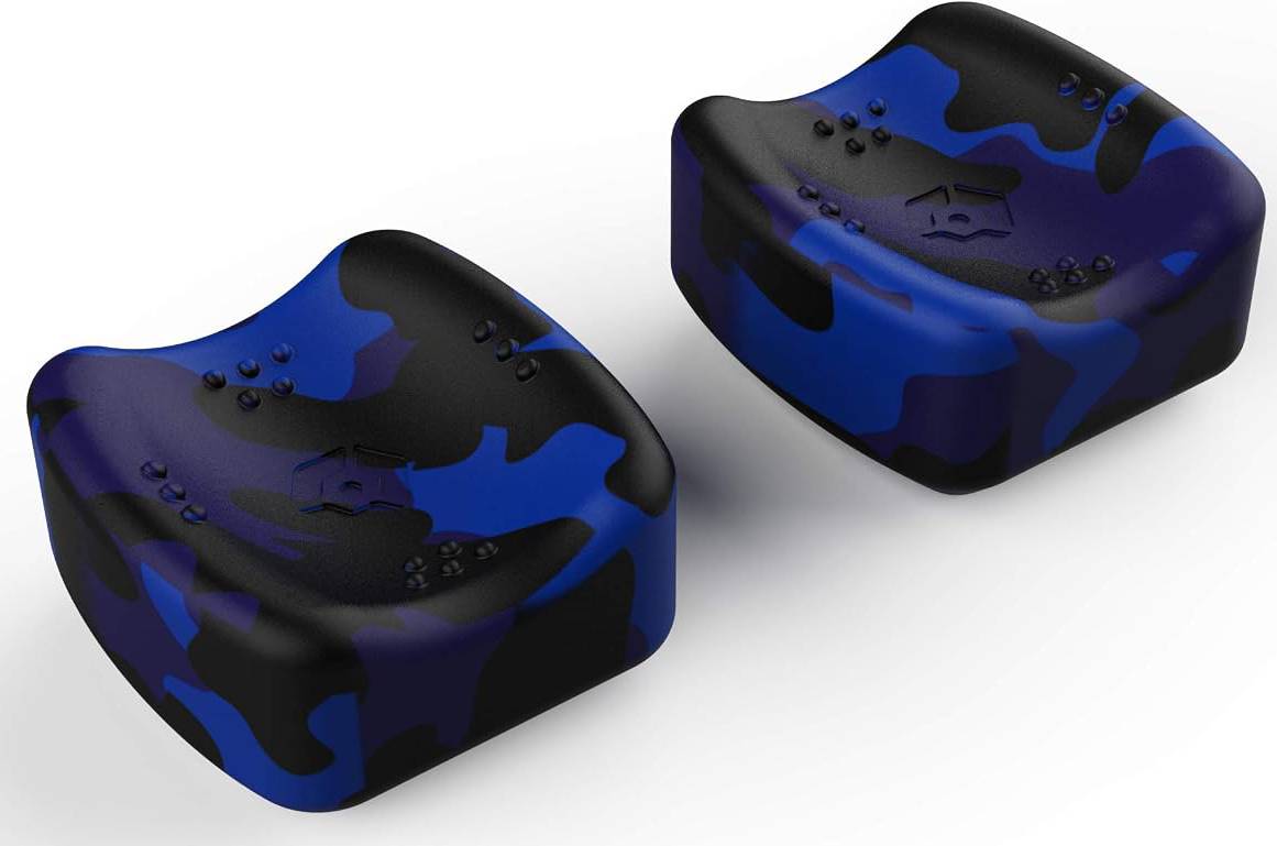 Opěrky pro palce Gioteck Sniper pro gamepad PS5 / silikon / černá/modrá Varianta: ivi1