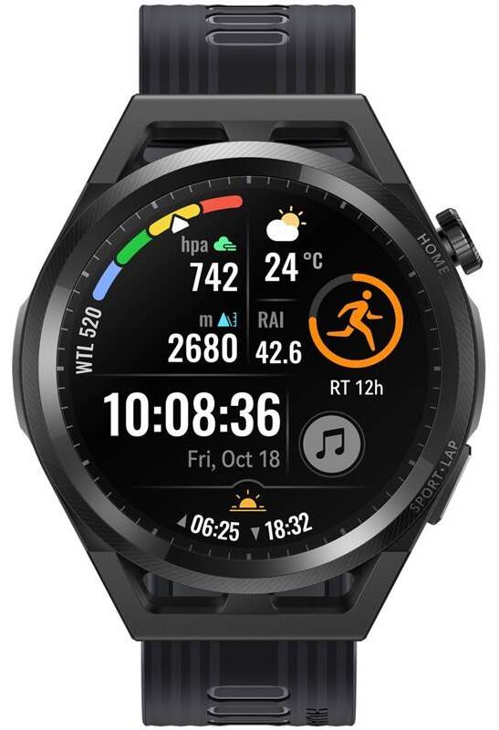 Chytré hodinky Huawei Watch GT Runner / 1,43" (3,6 cm) AMOLED displej / Bluetooth 5.2 / 4 GB / černá Varianta: ivi1