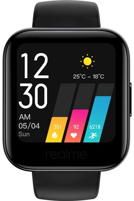 Chytré hodinky realme Watch / 1,4" / Bluetooth / IP68 / černá Varianta: ivi3