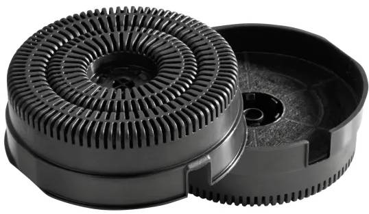 Uhlíkový filtr Mora UF 632 / vhodné pro integrované odsavače par značky Mora / 2 ks / plast / černá Varianta: ivi1