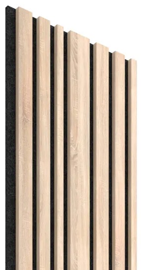 German Akustický obkladový panel Acoustic Line / 265 × 30 × 1,8 cm / dub Sonoma Varianta: ivi1
