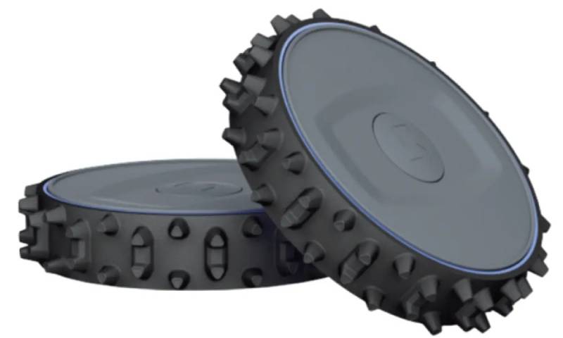 Terénní kola pro robotické sekačky Sunseeker / V3, S3, S4 a S5 / 2 ks / šedá / černá Varianta: ivi1