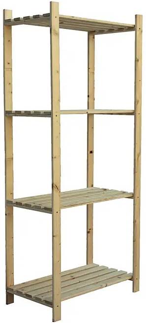 Regál Regalux Regalsystem Heavy / 170 x 75 x 40 cm / přírodní Varianta: ivi1