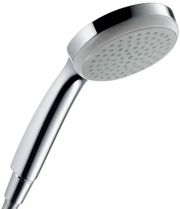 Sprchová hlavice Hansgrohe Croma 100 (28583000) / Ø hlavice 10 cm / 1 proud / šedá / chrom Varianta: ivi1