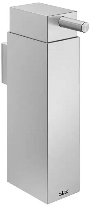 Dávkovač mýdla s držákem Zack Linea / objem 190 ml / výška 16,7 cm / matná nerez Varianta: ivi1