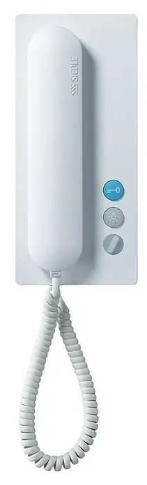 Domovní telefon Siedle HTS 811-0 W / plast / 12 V / 1+n / bílá Varianta: ivi1