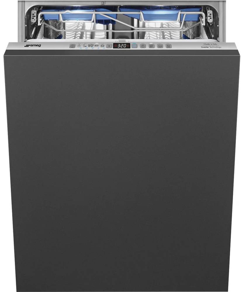 Vestavná myčka nádobí SMEG ST323PT / šířka 60 cm / 14 jídelních sad / šedá Varianta: ivi1