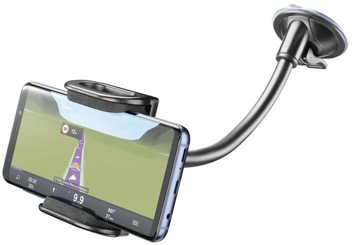 Držák na mobil CellularLine Pilot Flexi / 360° otočný kloub / černá Varianta: ivi2