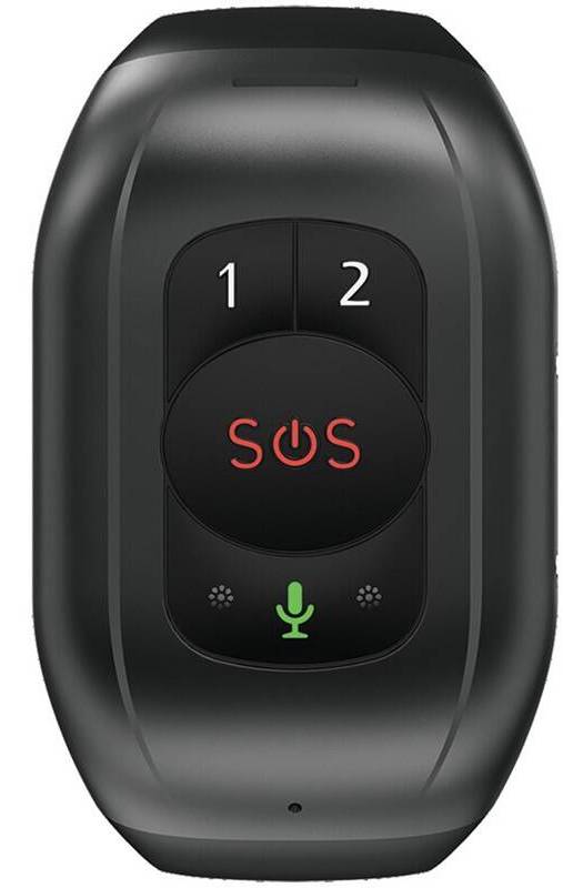 Chytré hodinky pro seniory s funkcí SOS Canyon ST-02 4G / 32 MB / IP67 / 1000 mAh / černá Varianta: ivi1