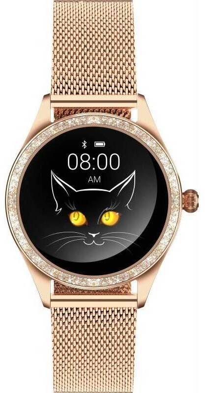 Chytré hodinky ARMODD Candywatch Crystal 2 / 1,09" (2,8 cm) TFT LCD displej / Bluetooth 5.0 / 240 x 240 px / zlatá Varianta: ivi2