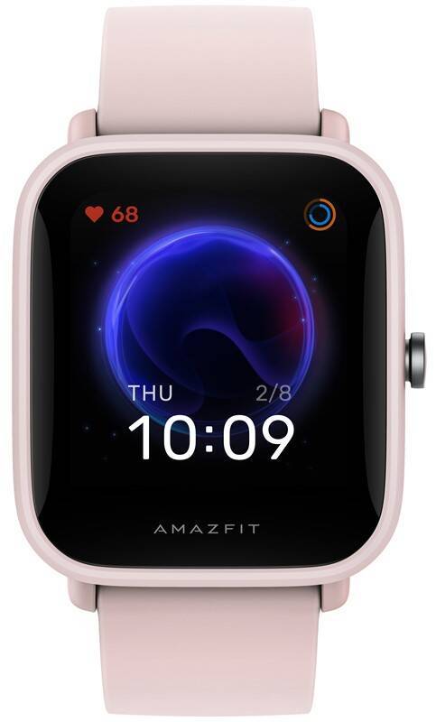 Chytré hodinky Amazfit Bip U Pro / 1,43" (3,6 cm) TFT LCD displej / 320 x 302 px / Bluetooth 5.0 / růžová Varianta: ivi3