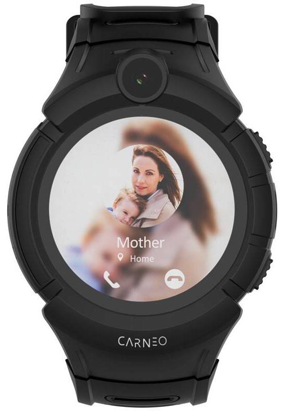 Chytré hodinky Carneo GuardKid+ GPS / 1,4" (3,6 cm) displej / GPS / SOS tlačítko / černá Varianta: ivi1