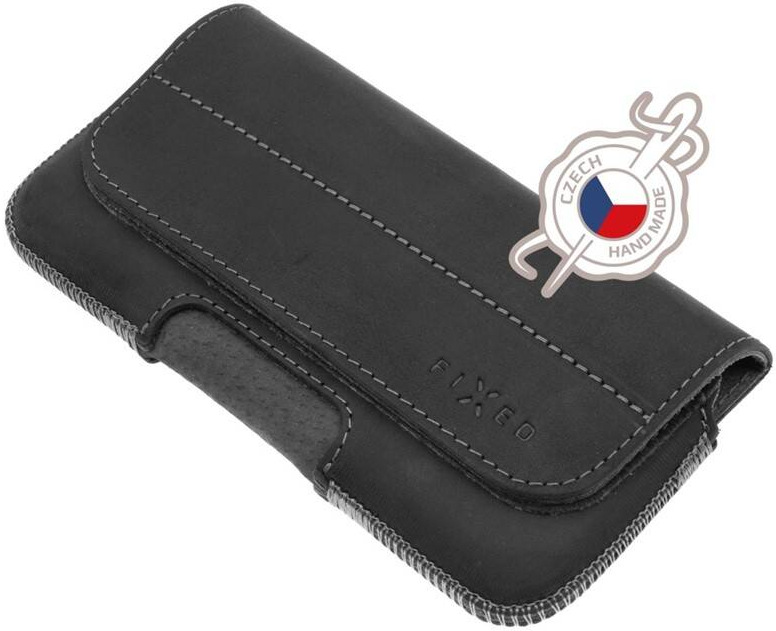 Pouzdro na mobil FIXED Posh se zavíráním / 5 XL / černá Varianta: ivi2