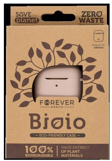 Pouzdro Forever Bioio na sluchátka AirPods / růžová Varianta: ivi1