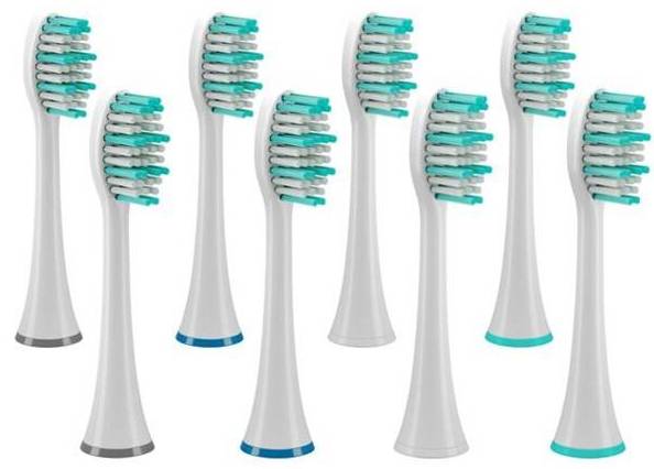 Náhradní hlavice TrueLife SonicBrush UV Heads White Standard / 8 ks / bílá Varianta: ivi1