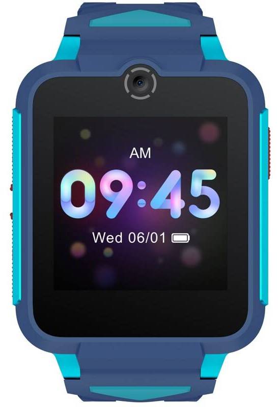 Chytré hodinky TCL MOVETIME Family Watch 42 / 1,54" (3,9 cm) IPS LCD displej / 240 x 240 px / 4 GB / modrá Varianta: ivi1