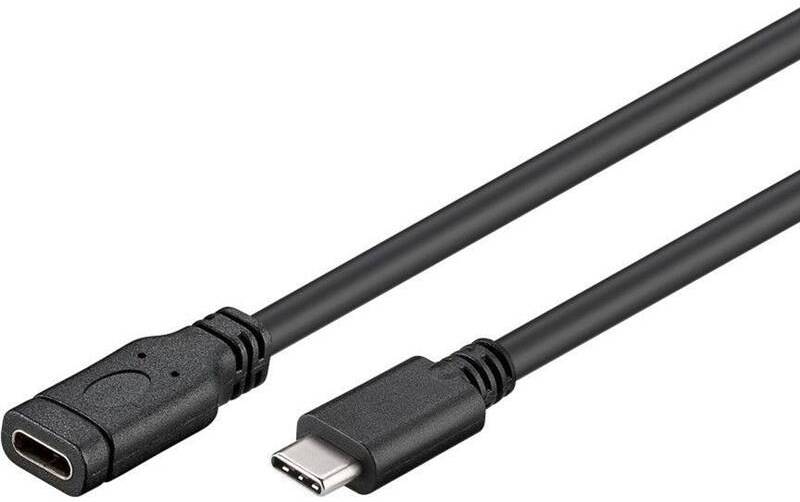 Prodlužovací kabel PremiumCord USB-C/USB-C / 2 m / černá Varianta: ivi1