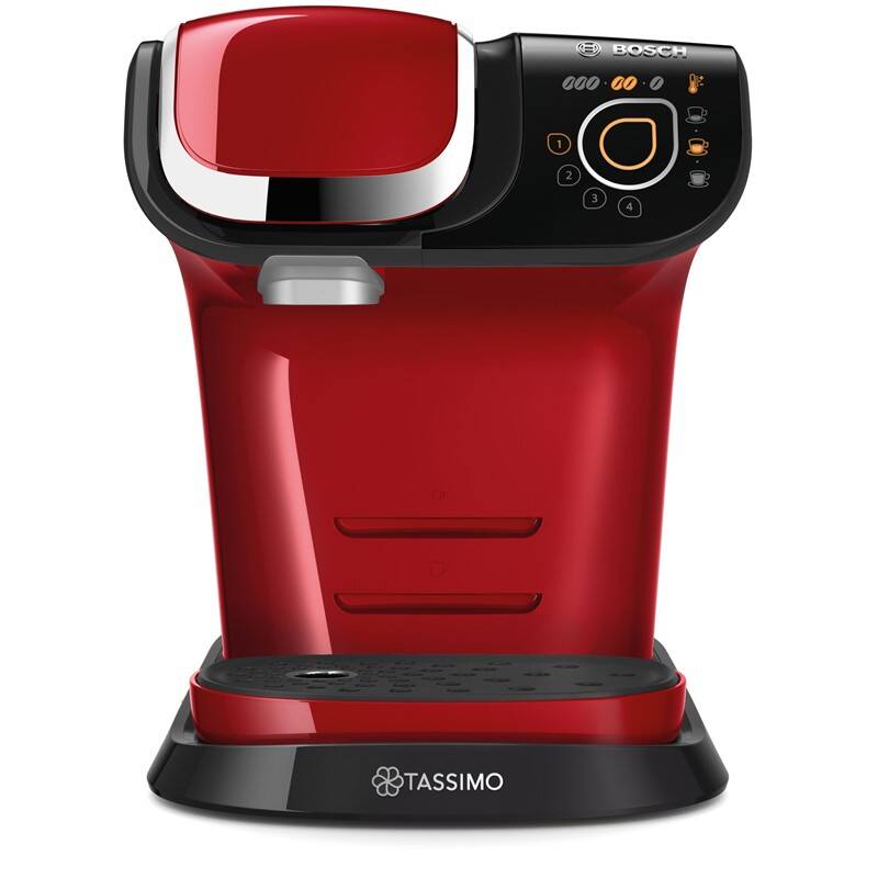 Kapslový kávovar Bosch Tassimo My Way TAS6503 / 1 500 W / 3,3 bar / 1,3 l / červená Varianta: ivi3