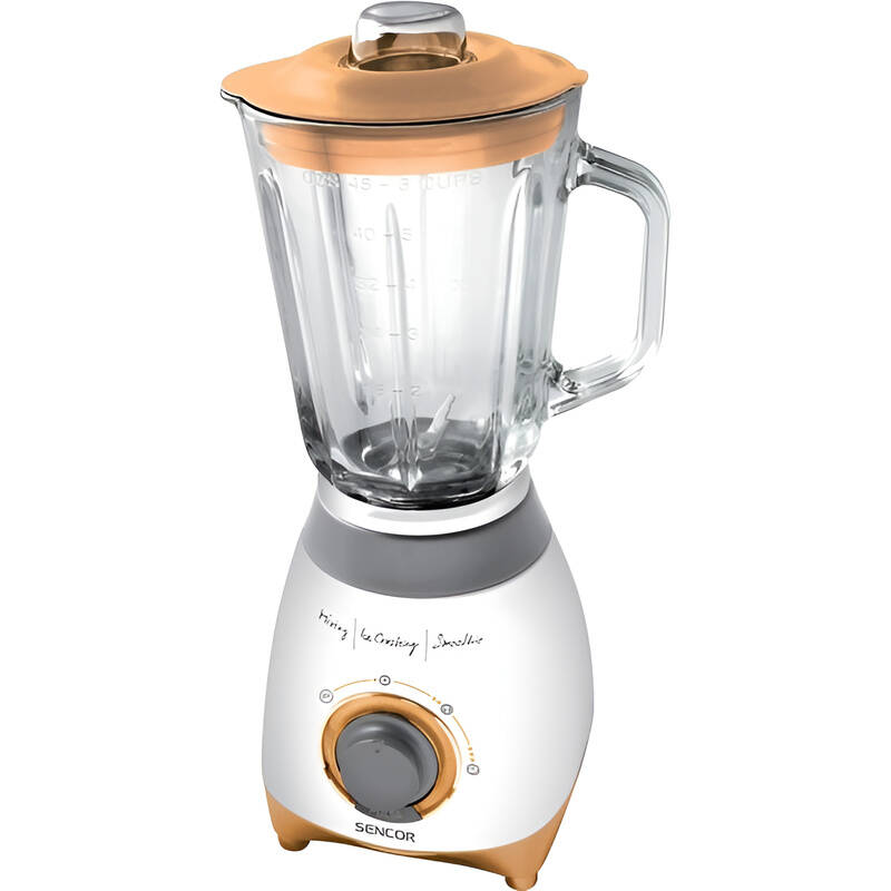 Stolní mixér Sencor SBL 4370 / 500 W / 1,5 l / bílá/oranžová Varianta: ivi1