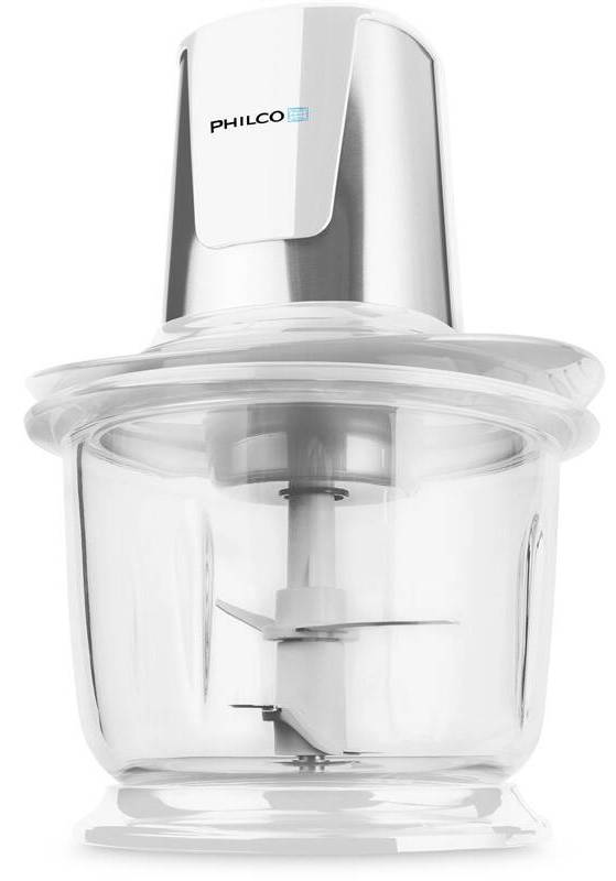 Sekáček potravin Philco PHHB 6910 / 400 W / 1,5 l / 4 ocelové sekací nože / bílá/stříbrná Varianta: ivi1