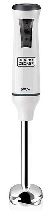Black + Decker Ponorný mixér Black+Decker BXHBA600E / 600 W / bílá Varianta: ivi1