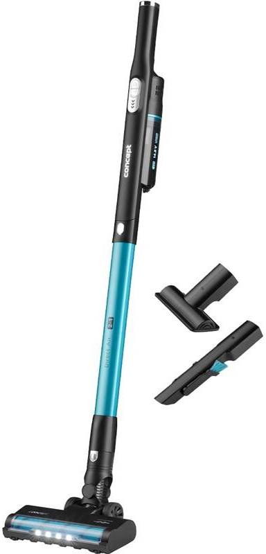 Ruční a tyčový vysavač Concept VP4500 / příkon 180 W / bezsáčkový / černá / modrá Varianta: ivi1
