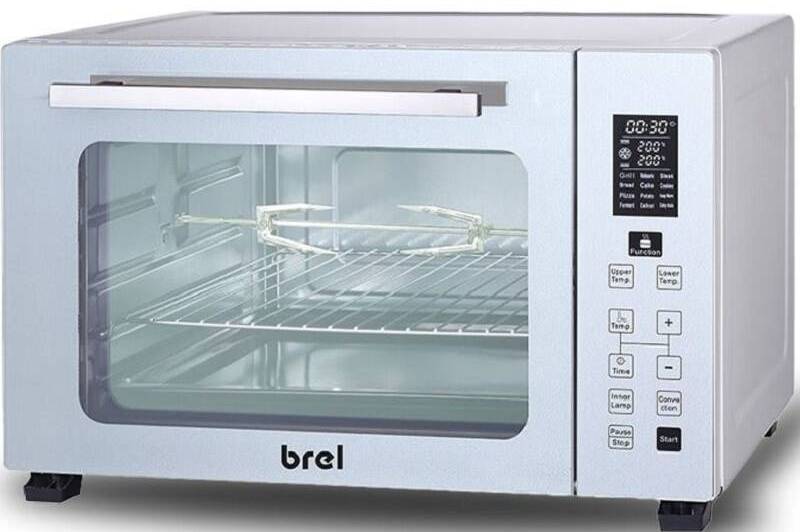 Mini trouba Brel OT2358S /  2 000 W / objem 58 l / 5 programů / šedá Varianta: ivi1