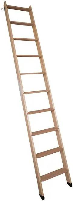 Půdní schody Star Stairs / 40 × 245 cm /  výška místnosti max. 2,45 m / přírodní Varianta: ivi1